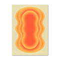 modern wavy abstract canvas wall art aesthetic posters roomtery