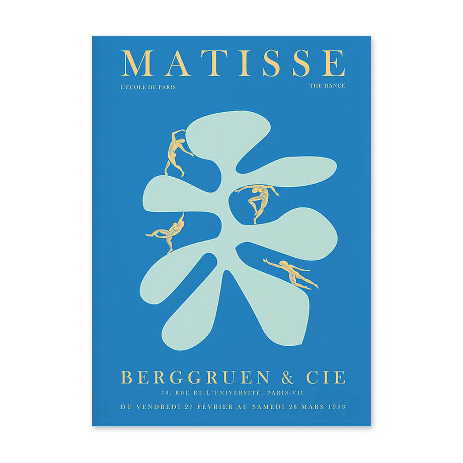 colorful matisse gallery wall art prints aesthetic posters roomtery