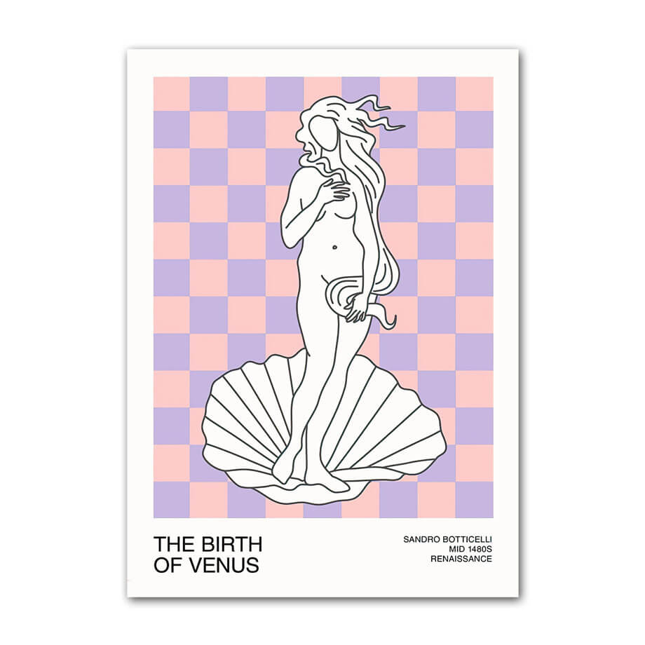 Sweet N' Sour Checkered Canvas Posters