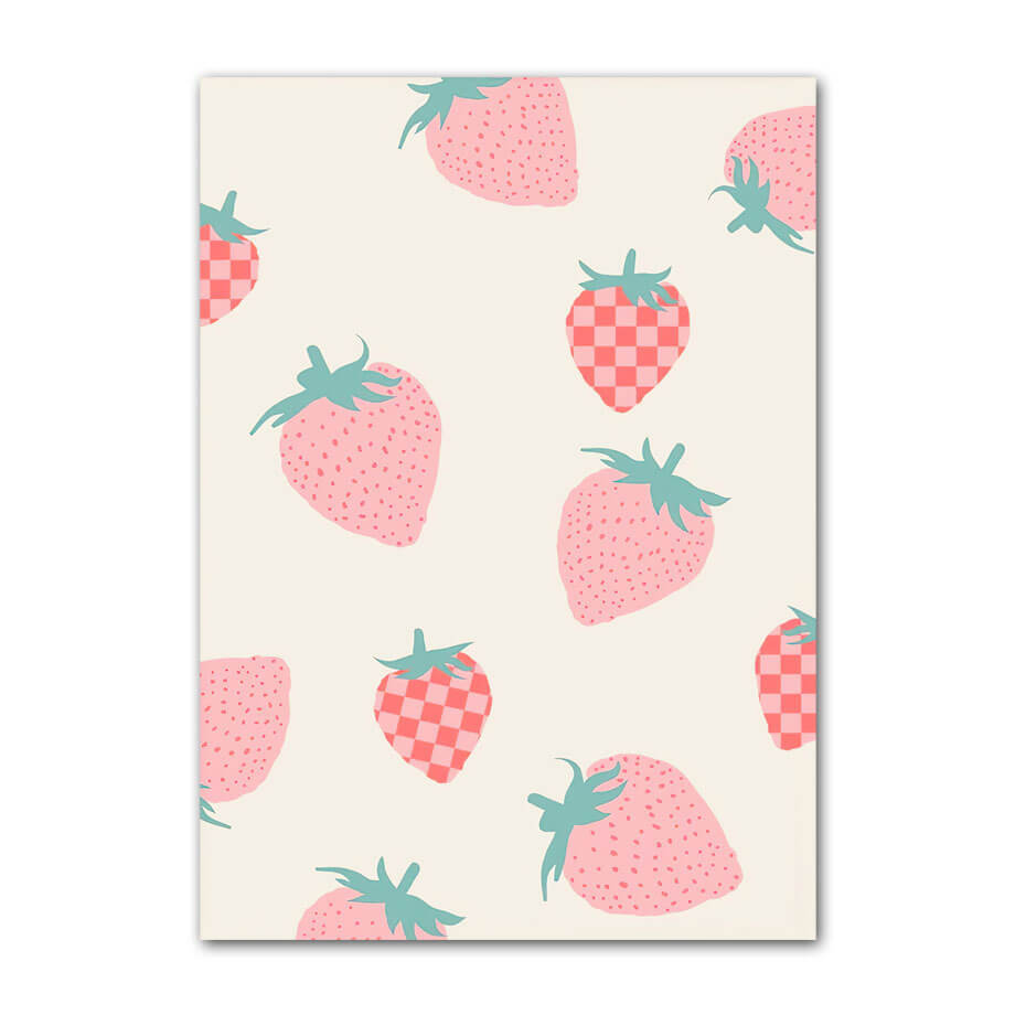Sweet N' Sour Checkered Canvas Posters