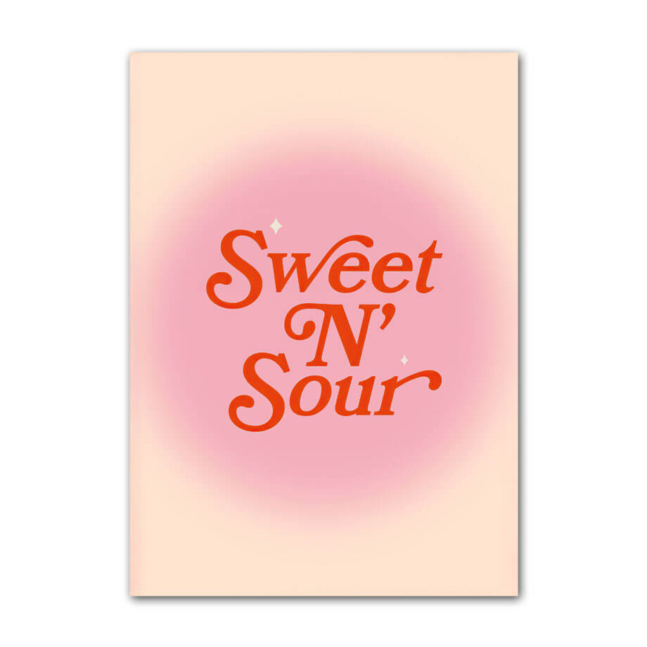 Sweet N' Sour Checkered Canvas Posters