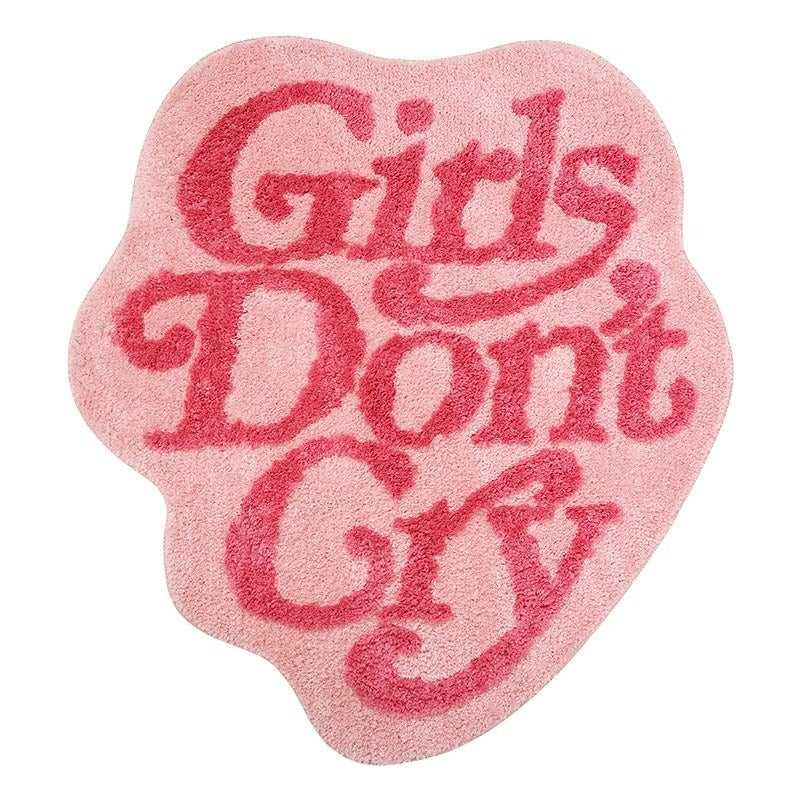 soft girl aesthetic room decor pink bath mat accent rug Josephorin