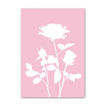 soft light purple aesthetic butterflies and flowers canvas wall art posters roomtery
