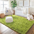 Shag Living Room Silk Wool Carpet Home Bedroom Bed Full Floor Mat Nordic Sofa Non-Slip Mat Simple Wind Plush Cushion