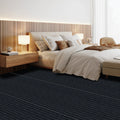 6mx70cm Long Non-Slip Rug Runner for Indoor Stairs Hallways, 5mm Striped Floor Mat, Anti-Skid Protective Carpet Cover for Steps