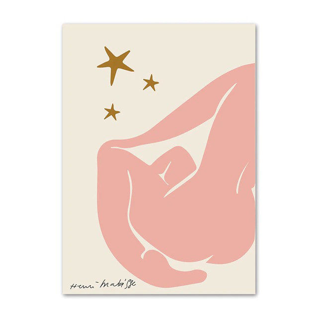 matisse and le muses cut outs gallery wall art aesthetic canvas posters roomtery