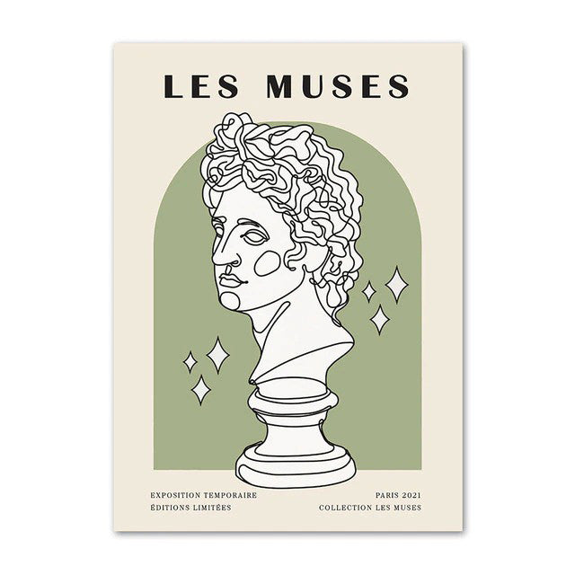 matisse and le muses cut outs gallery wall art aesthetic canvas posters roomtery