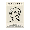 matisse cutouts outline canvas wall art aesthetic posters roomtery