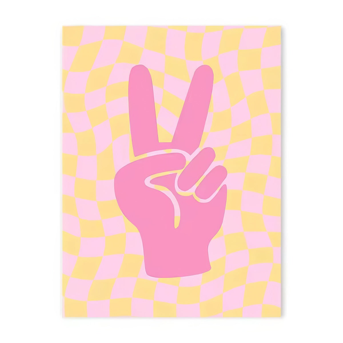 retro pastel aesthetic gallery wall art collage canvas posters
