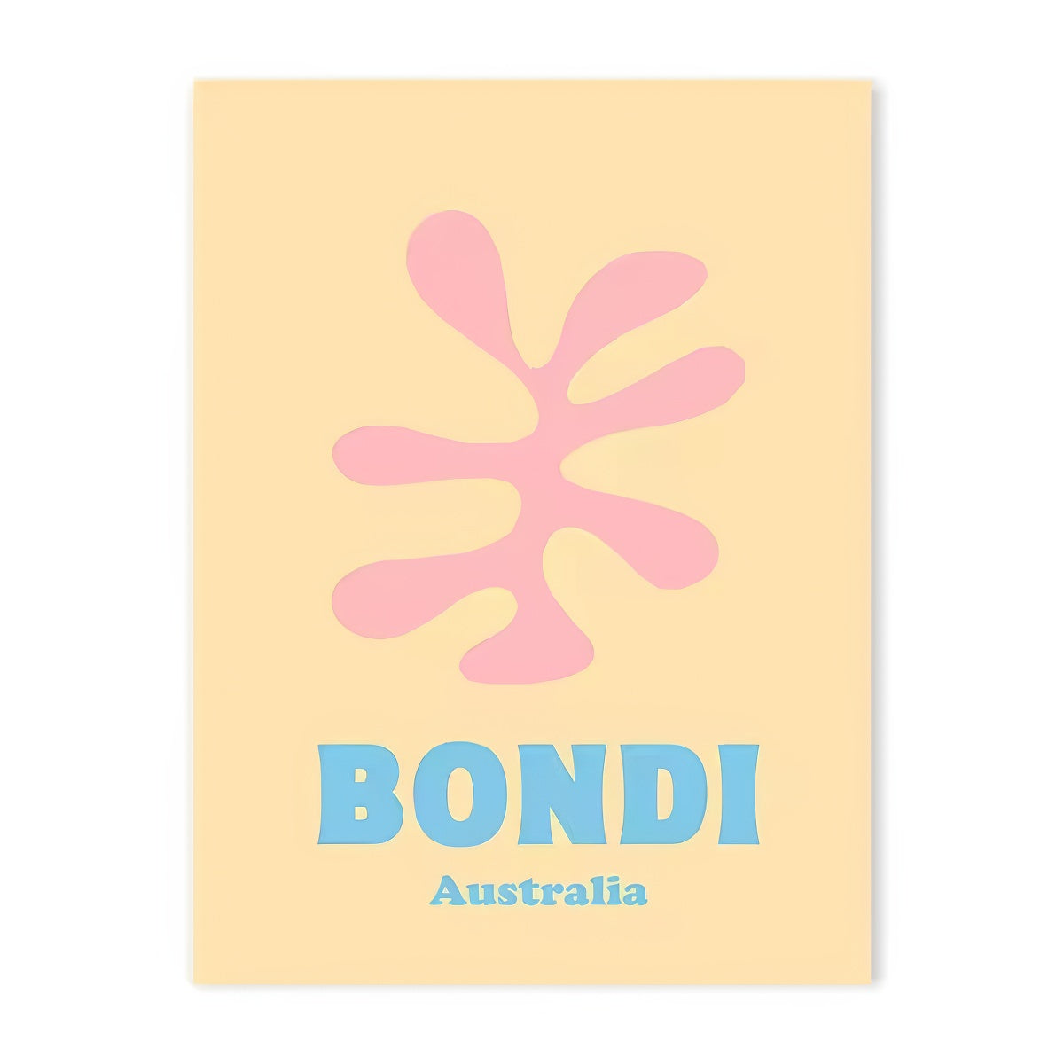 retro pastel aesthetic gallery wall art collage canvas posters