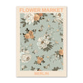 pastel pale vintage floral wall art painting flower market aesthetic canvas posters roomtery